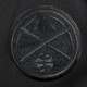 Denver Nuggets Triple Black Varsity Wool and Leather Jacket Denver Nuggets Triple Black Varsity Wool and Leather Jacket