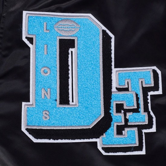 Detroit Lions Best of Classic Rib Satin Jacket