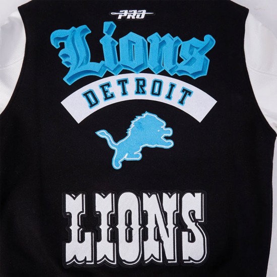 Detroit Lions Best of Classic Rib Varsity Jacket