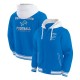 Detroit Lions Blue Cotton Hooded Jacket Detroit Lions Blue Cotton Hooded Jacket