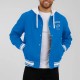 Detroit Lions Blue Cotton Hooded Jacket Detroit Lions Blue Cotton Hooded Jacket