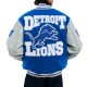 Detroit Lions Chenille Patches Letterman Jacket Detroit Lions Chenille Patches Letterman Jacket