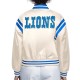 Detroit Lions Cream Full Count Satin Jacket Detroit Lions Cream Full Count Satin Jacket