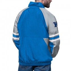 Detroit Lions Prospect Blue Half-Zip Pullover Jacket