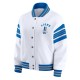 Detroit Lions Snap Front White Fleece Jacket Detroit Lions Snap Front White Fleece Jacket