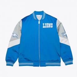 Detroit Lions Throw It Back Heavyweight Satin Jacket