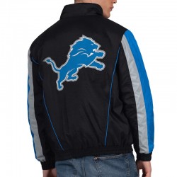 Detroit Lions Thursday Night Gridiron Half-Zip Jacket