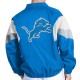 Detroit Lions Yard Line Blue Full-Zip Jacket Detroit Lions Yard Line Blue Full-Zip Jacket