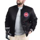 Detroit Pistons Adaptive Bold Logo Varsity Satin Jacket Detroit Pistons Adaptive Bold Logo Varsity Satin Jacket