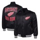 Detroit Red Wings Adaptive Bold Logo Varsity Satin Jacket