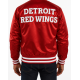 Detroit Red Wings Red Satin The Captain Jacket Detroit Red Wings Red Satin The Captain Jacket