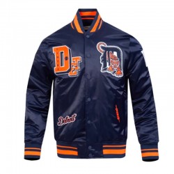 Detroit Tigers Best of Classic Rib Satin Jacket