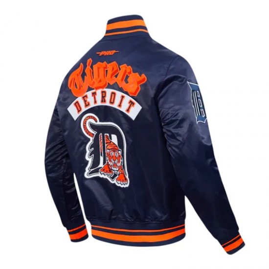 Detroit Tigers Best of Classic Rib Satin Jacket