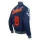 Detroit Tigers Current Logo Game Day Navy Jacket