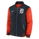 Detroit Tigers Dugout Bomber Full-Zip Jacket Detroit Tigers Dugout Bomber Full-Zip Jacket