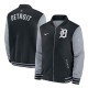 Detroit Tigers Dugout Bomber Full-Zip Jacket Detroit Tigers Dugout Bomber Full-Zip Jacket
