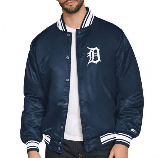 Detroit Tigers Home Plate Printed Graphic Jacket