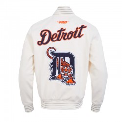 Detroit Tigers Logo Game Day Eggshell Jacket Detroit Tigers Logo Game Day Eggshell Jacket