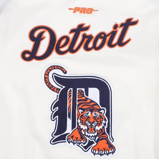 Detroit Tigers Logo Game Day Eggshell Jacket Detroit Tigers Logo Game Day Eggshell Jacket