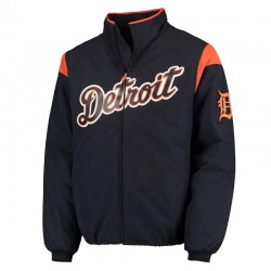 Detroit Tigers On-Field Therma Base Thermal Full-Zip Jacket Detroit Tigers On-Field Therma Base Thermal Full-Zip Jacket