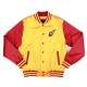 District of Columbia Gold and Red Baseball Jacket