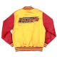 District of Columbia Gold and Red Baseball Jacket
