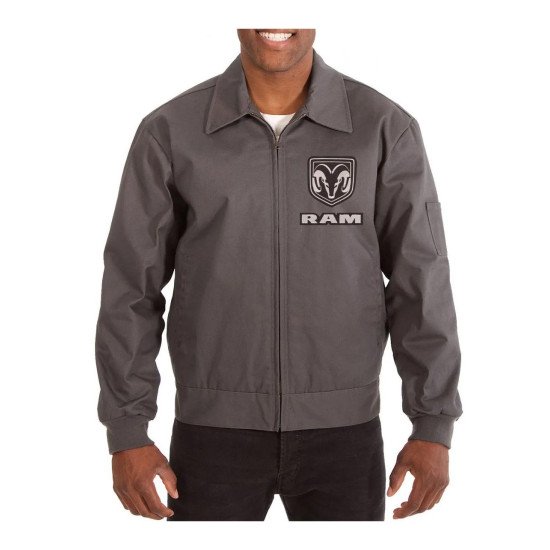 Dodge Ram Grey Cotton Jacket Dodge Ram Grey Cotton Jacket