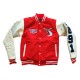 DSU 22 Red and Off White Varsity Jacket DSU 22 Red and Off White Varsity Jacket