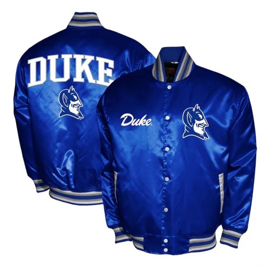 Duke Blue Devils Tide Club Satin Jacket Duke Blue Devils Tide Club Satin Jacket