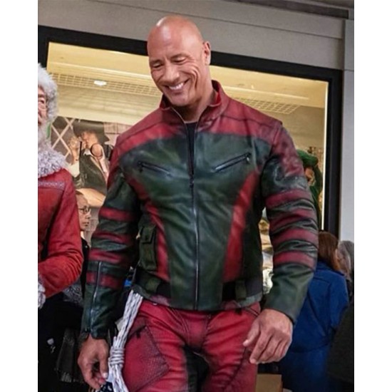 Dwayne Johnson Red One Real Leather Jacket Dwayne Johnson Red One Real Leather Jacket