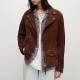Dylan Brady Tell Me Everything Tommy Suede Brown Leather Jacket Dylan Brady Tell Me Everything Tommy Suede Brown Leather Jacket