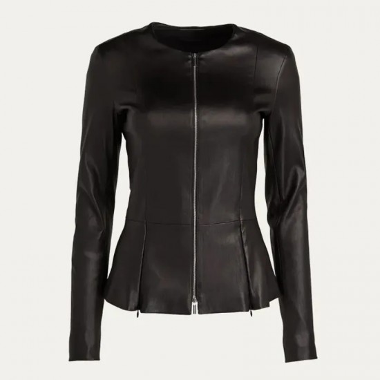 Dynasty Season 4 Elizabeth Gillies Leather Jacket Dynasty Season 4 Elizabeth Gillies Leather Jacket