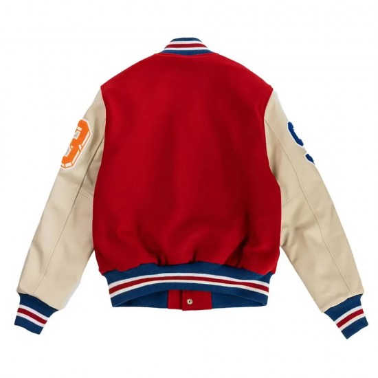 Eric Emanuel Letterman Wool/Leather Jacket Eric Emanuel Letterman Wool/Leather Jacket