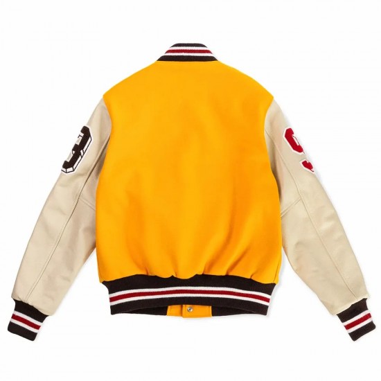 Eric Emanuel Letterman Wool/Leather Jacket Eric Emanuel Letterman Wool/Leather Jacket