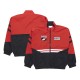 Essendon Bombers Red and Black Full-Zip Track Jacket Essendon Bombers Red and Black Full-Zip Track Jacket