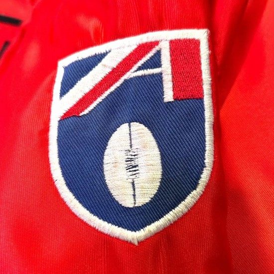 Essendon Bombers Red Bomber Satin Jacket Essendon Bombers Red Bomber Satin Jacket