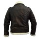 Fallout 4 Bomber Shearling Leather Jacket