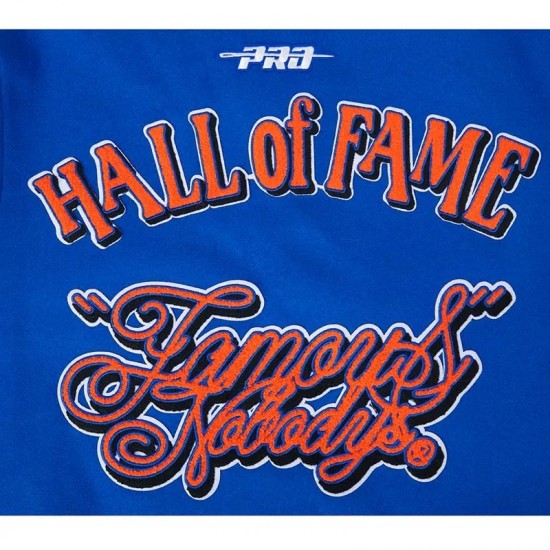 Famous Nobodys Hall of Fame Classic Rib Varsity Jacket