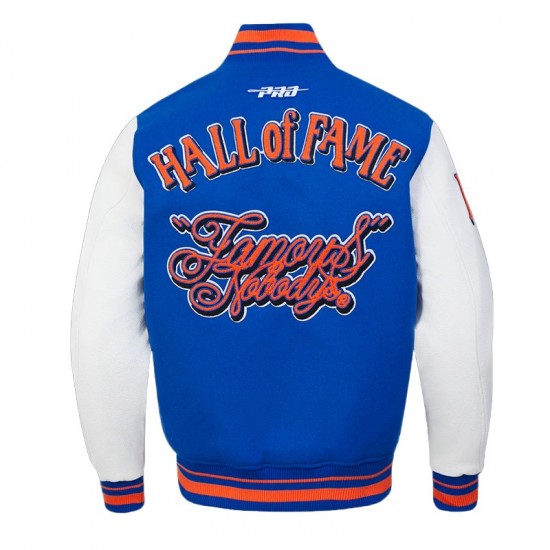 Famous Nobodys Hall of Fame Classic Rib Varsity Jacket Famous Nobodys Hall of Fame Classic Rib Varsity Jacket