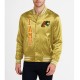 FAMU Full-Snap Satin Bomber Jacket