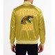 FAMU Full-Snap Satin Bomber Jacket