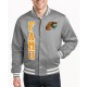 FAMU Full-Snap Satin Bomber Jacket