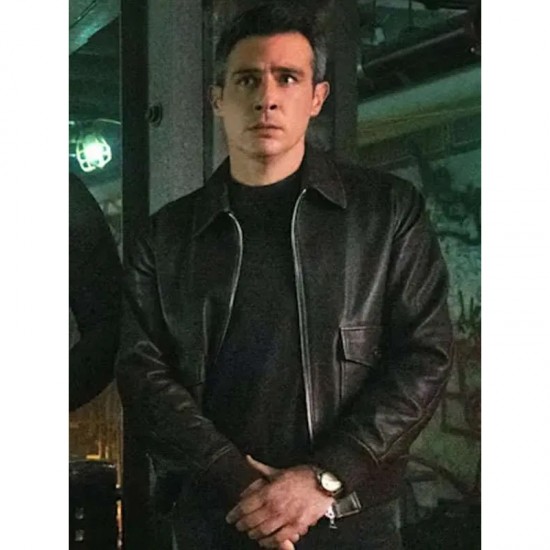 FBI Season 7 Stuart Scola Full-Zip Brown Leather Jacket FBI Season 7 Stuart Scola Full-Zip Brown Leather Jacket