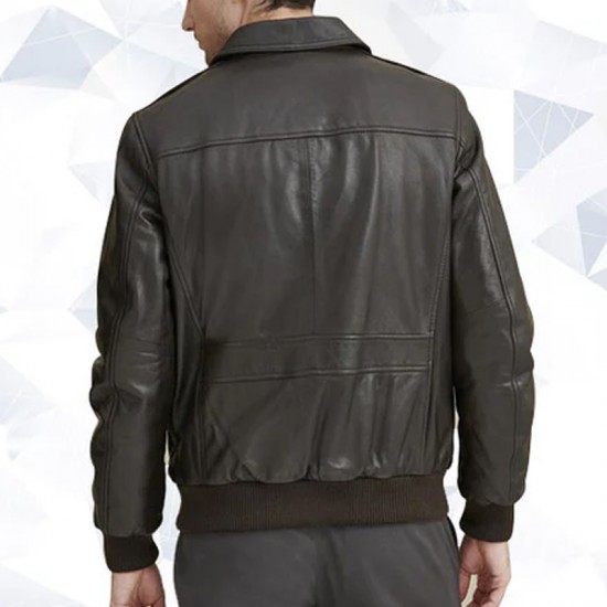 FBI Season 7 Stuart Scola Full-Zip Brown Leather Jacket FBI Season 7 Stuart Scola Full-Zip Brown Leather Jacket