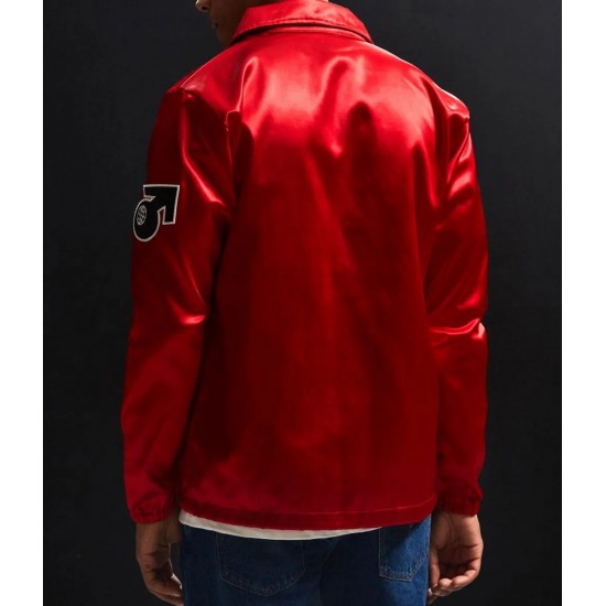 Field Flannels Seattle Rainiers Satin Windbreaker