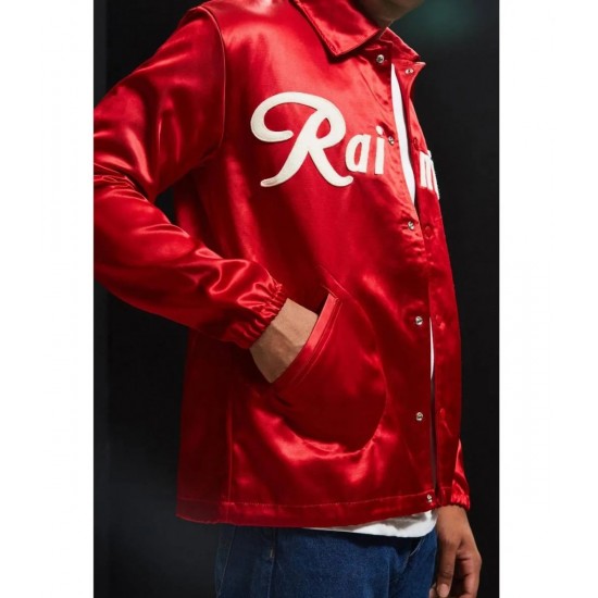 Field Flannels Seattle Rainiers Satin Windbreaker