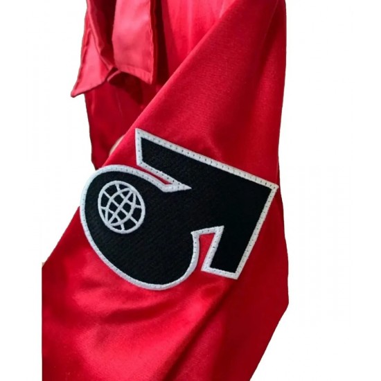 Field Flannels Seattle Rainiers Satin Windbreaker