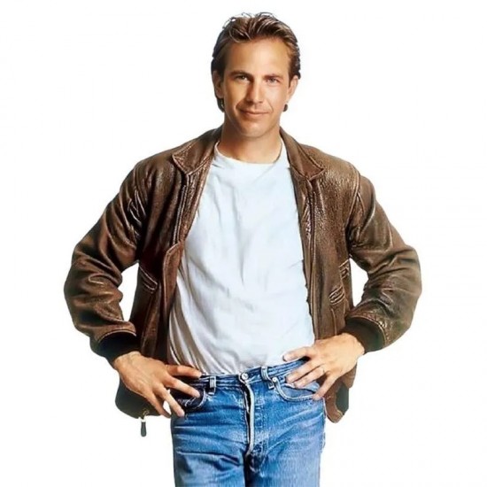 Field of Dreams Kevin Costner Leather Jacket Field of Dreams Kevin Costner Leather Jacket
