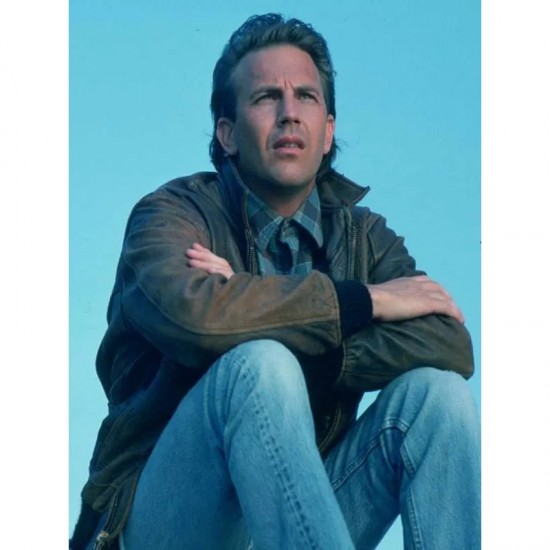Field of Dreams Kevin Costner Leather Jacket Field of Dreams Kevin Costner Leather Jacket