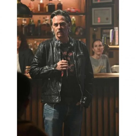 Fire Country Billy Burke Leather Jacket Fire Country Billy Burke Leather Jacket